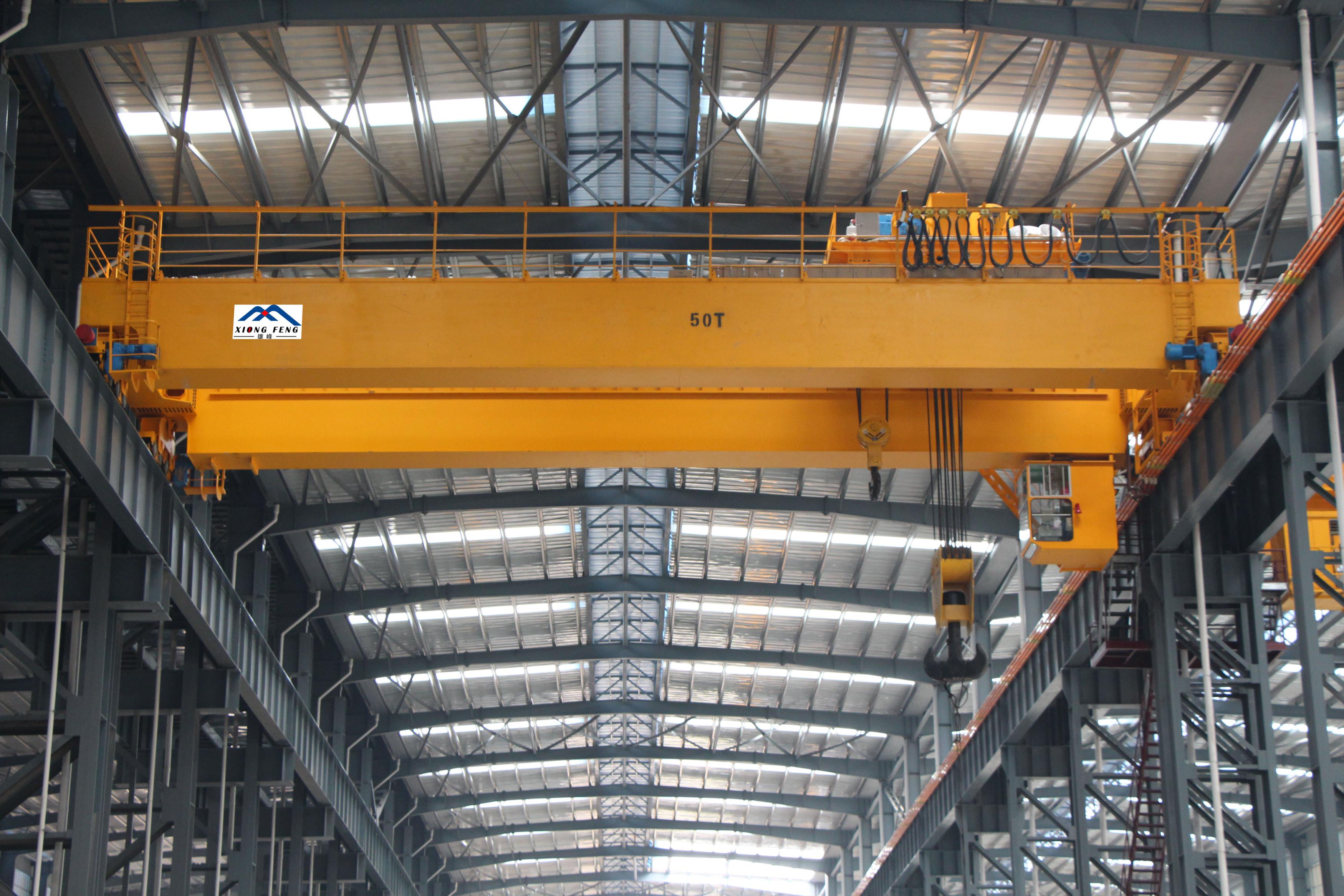 雄峰QD50t-19.5m雙梁吊鉤橋式起重機 雄峰QD50t-19.5m雙梁吊鉤橋式起重機